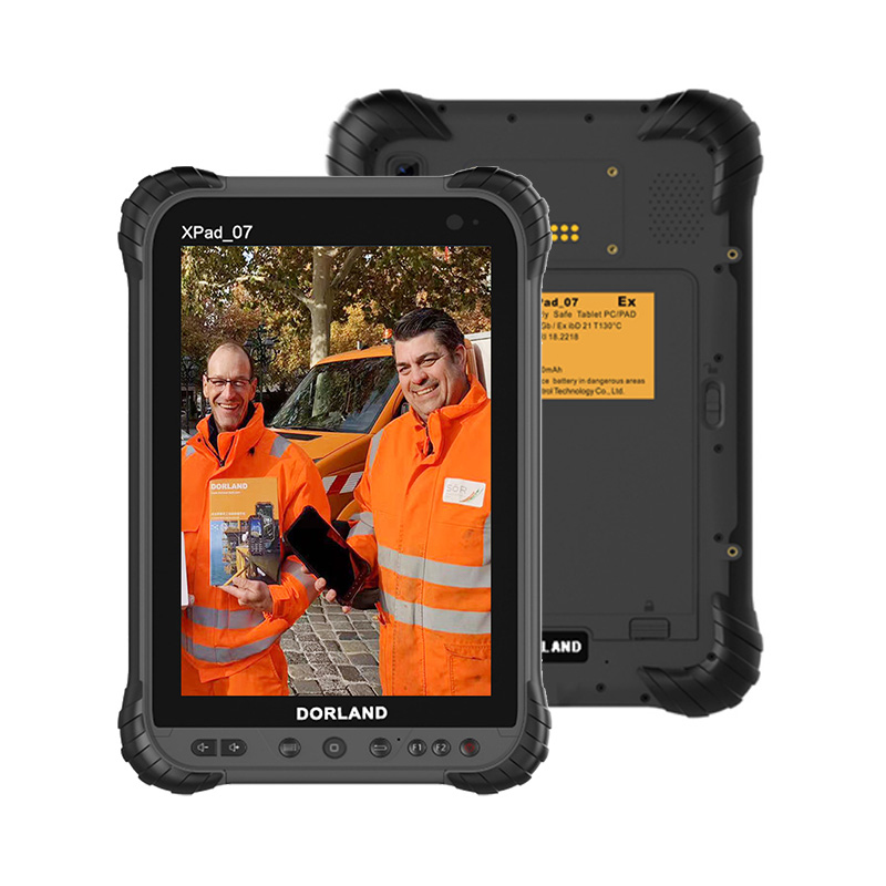 Tablette robuste à mémoire physique anti-chute pour la construction